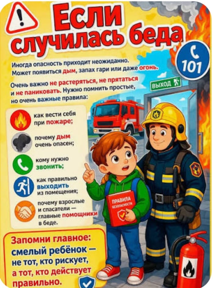 Сотрудники ОЧС Каратальского района напоминают правила пожарной безопасности "Детям об огне" Уважаемые родители!