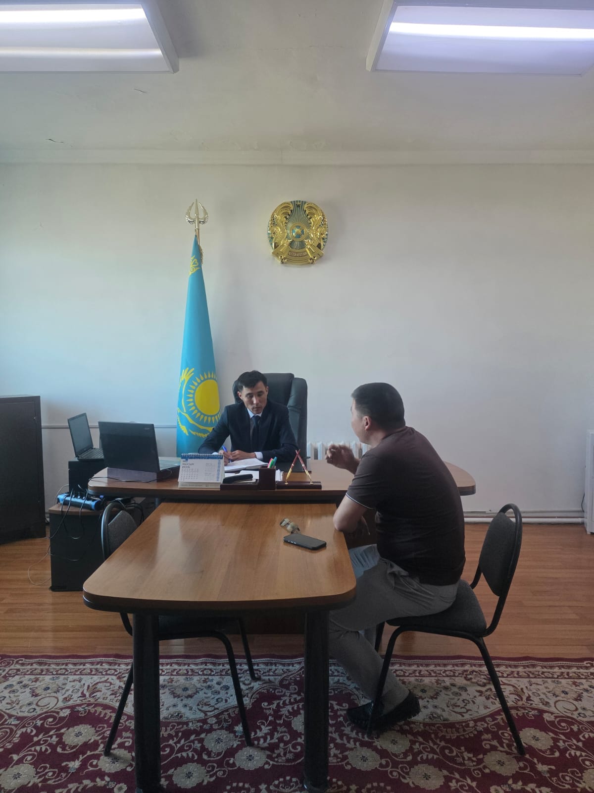 Личный прием акима округа