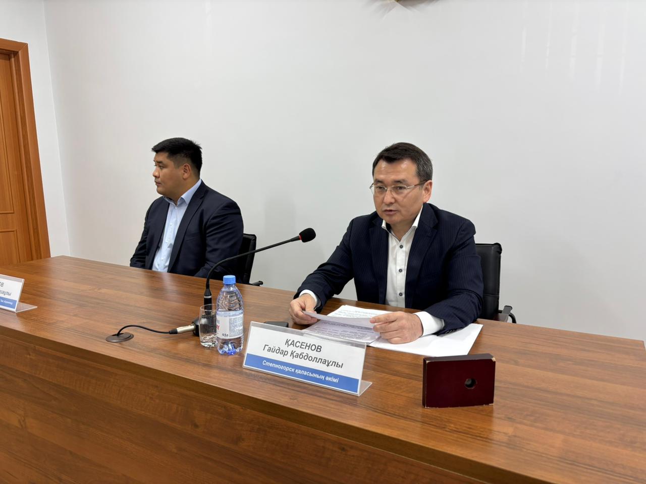 Состоялась встреча с работниками ТОО “Степногорск Энергокомплекс” и жителями города
