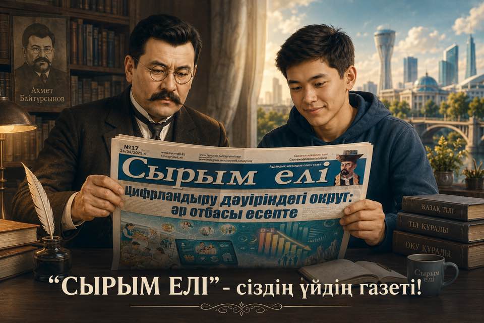 “СЫРЫМ ЕЛІ” газеті оқырмандары үшін ОНЛАЙН - ЖАЗЫЛУ мобильді қолданбасын іске қосты.