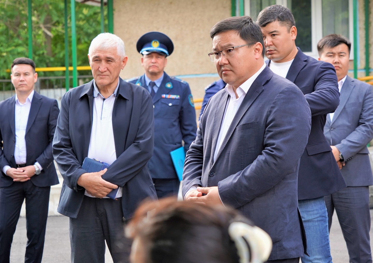 ҚАЛА ӘКІМІ ЖАНДОС ТАСОВ БАЙЫЛДЫР АУЫЛЫНЫҢ ТҰРҒЫНДАРЫМЕН КЕЗДЕСТІ