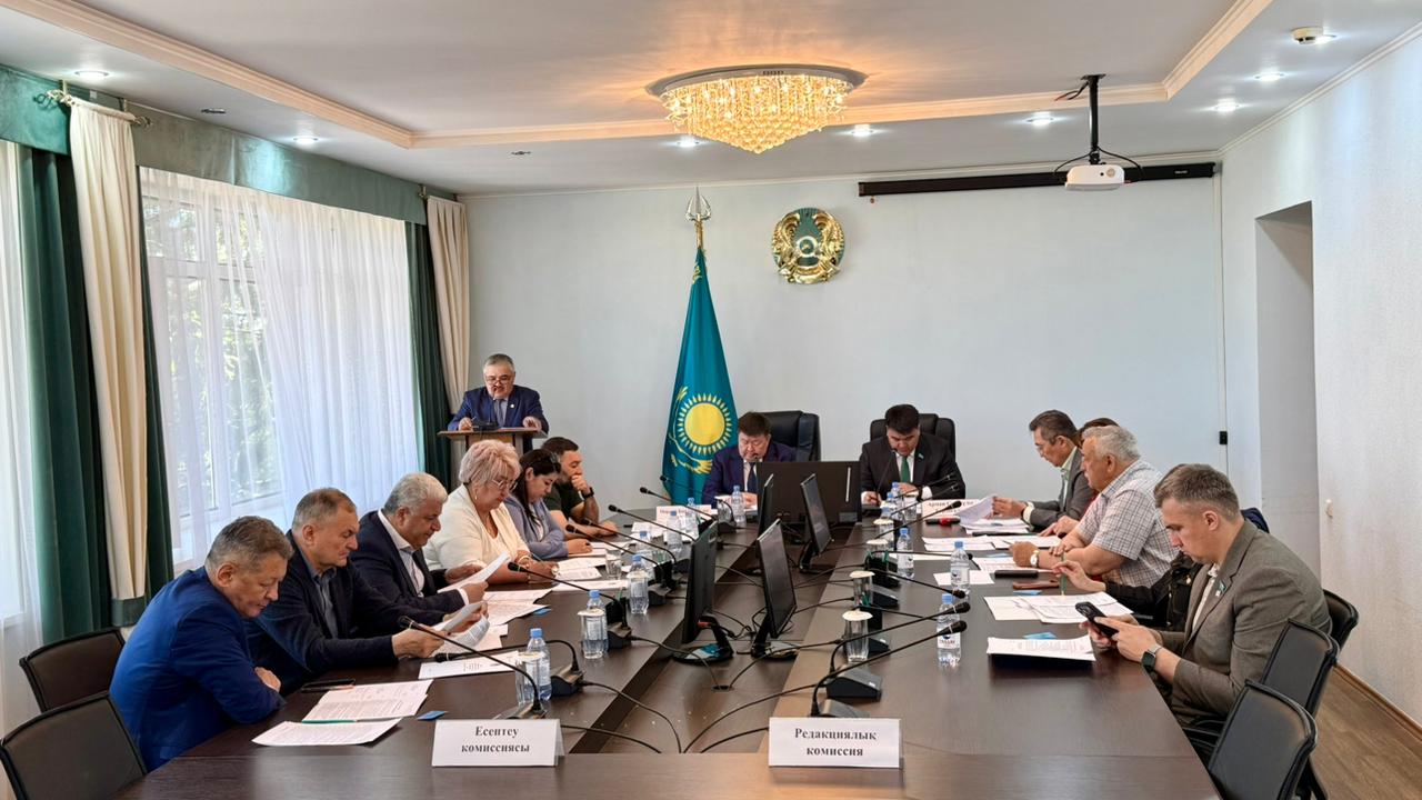 34 сессия Петропавловского городского маслихата