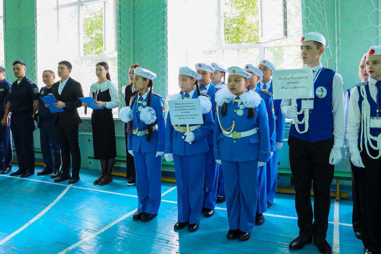 Лучших юных инспекторов движения выбрали полицейские в ВКО