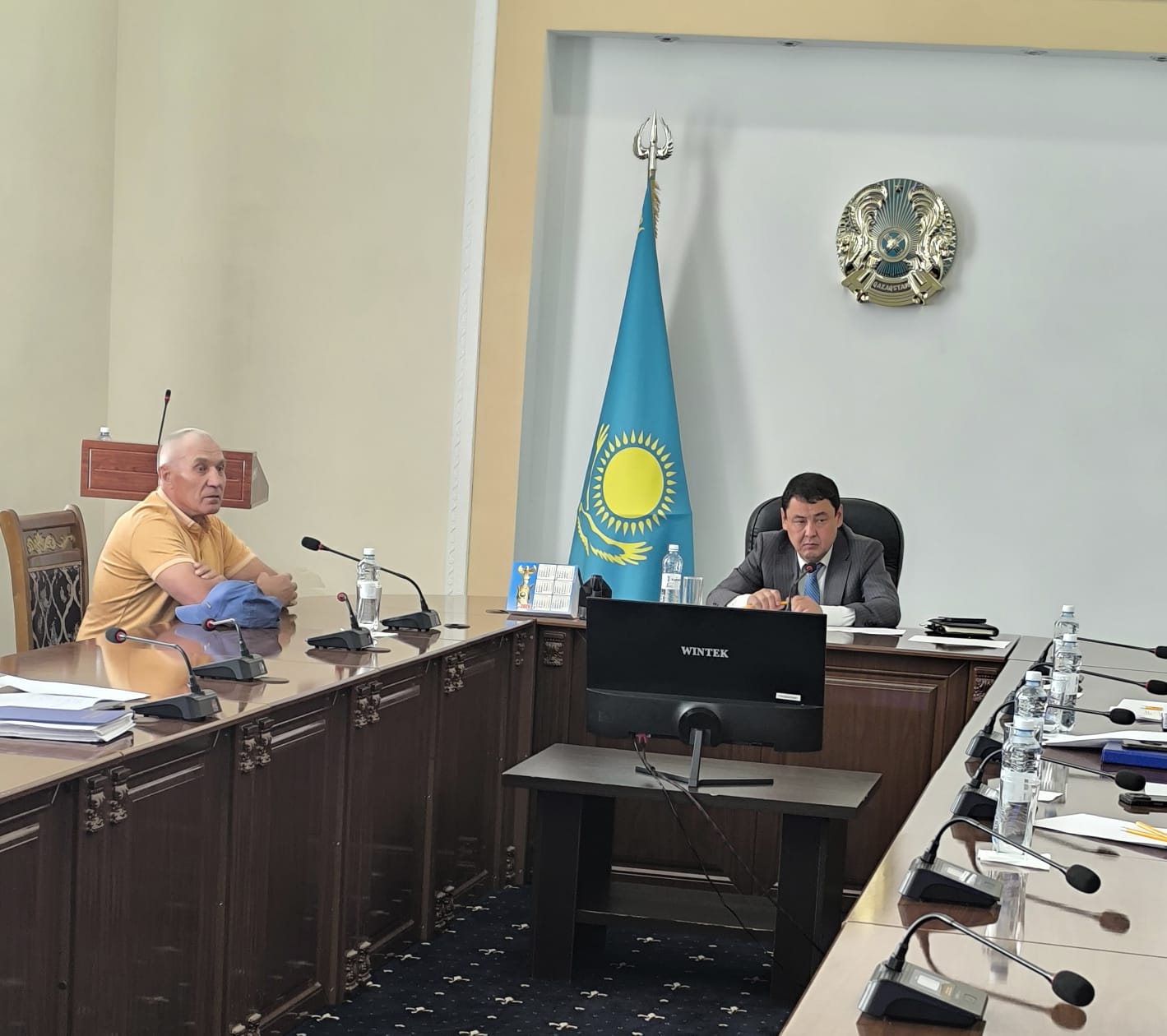 20 мая 2026 года аким района имени Габита Мусрепова Анбаев Р.А. провёл личный приём граждан.