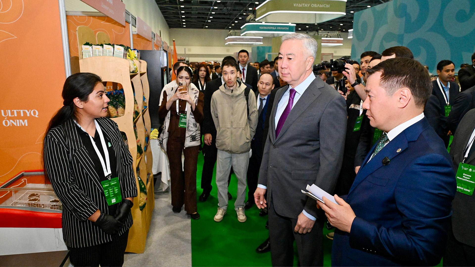 В Астане открылась крупнейшая выставка отечественных производителей «ULTTYQ ÓNIM - 2026»