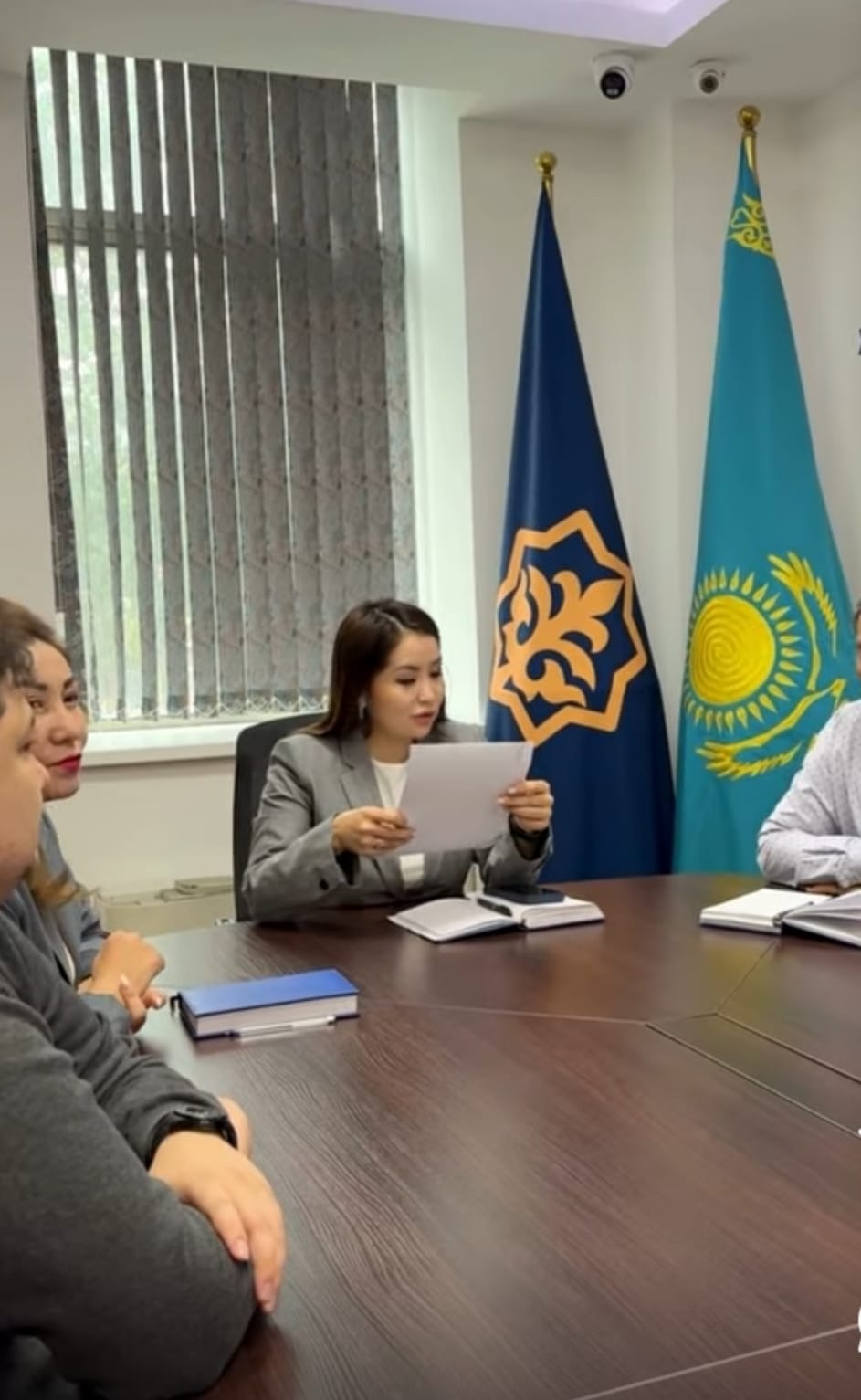 Имангазина Айгерим Мухитовна провела обучение по разъяснению новой Конституции