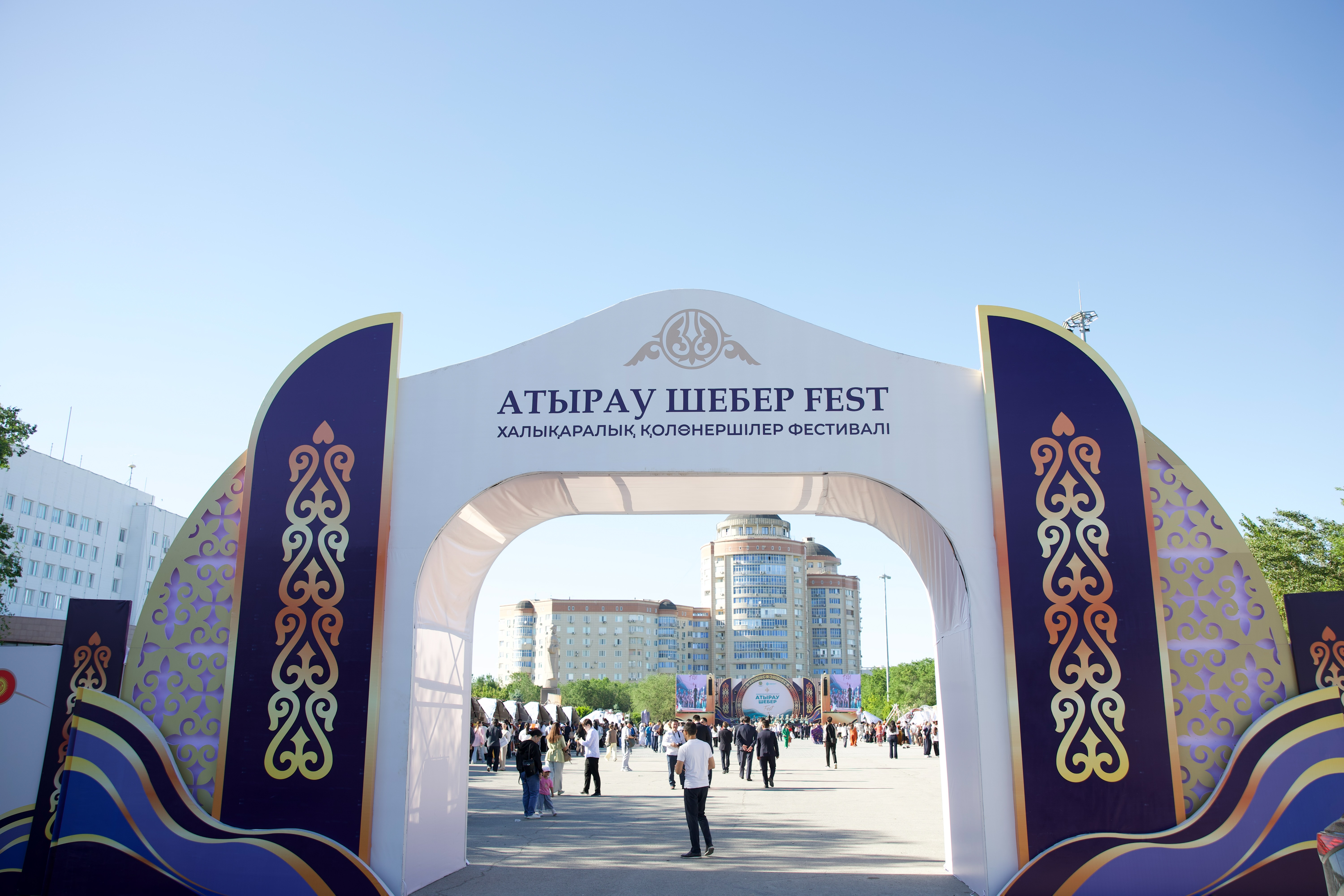 Международный фестиваль ремёсел «ШеберFEST-2026» проходит в Атырау