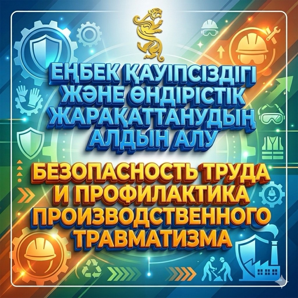 🔹 В Карагандинской области продолжается системная работа по профилактике производственного травматизма и обеспечению безопасных условий труда