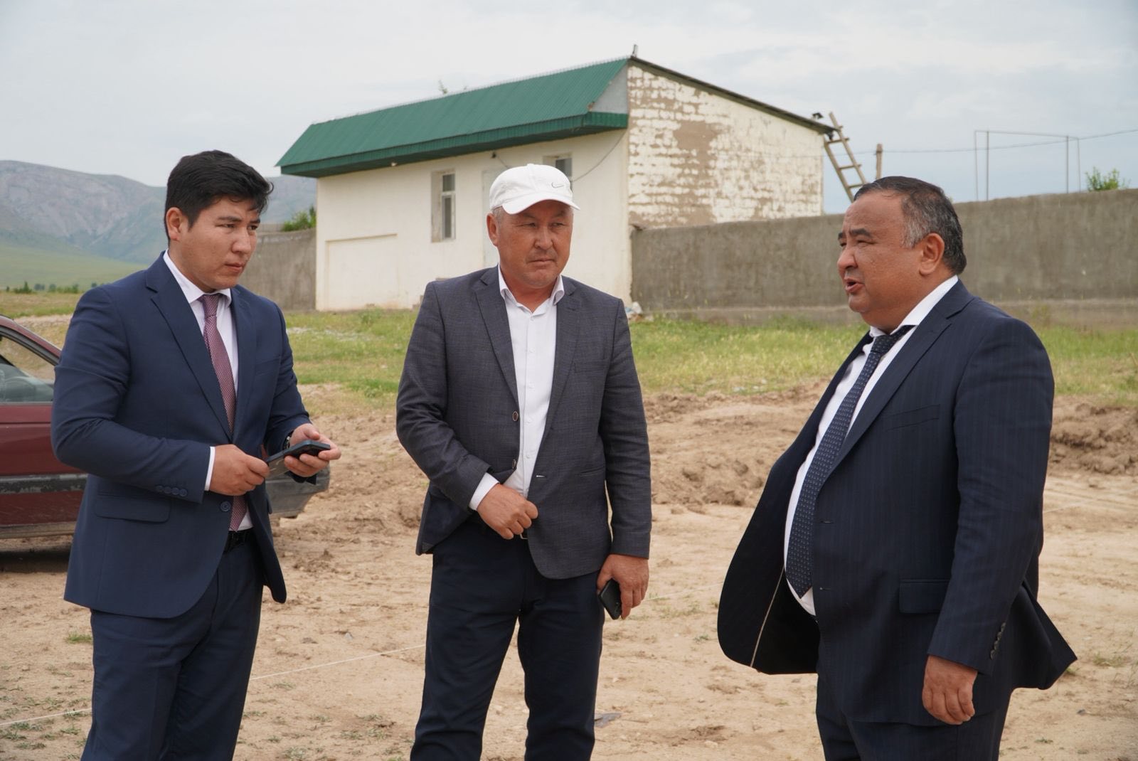 БӘЙДІБЕК: ТЕРЕКТІ АУЫЛЫНДА МОДУЛЬДІК СПОРТ ЗАЛ ҚҰРЫЛЫСЫ ЖҮРГІЗІЛУДЕ