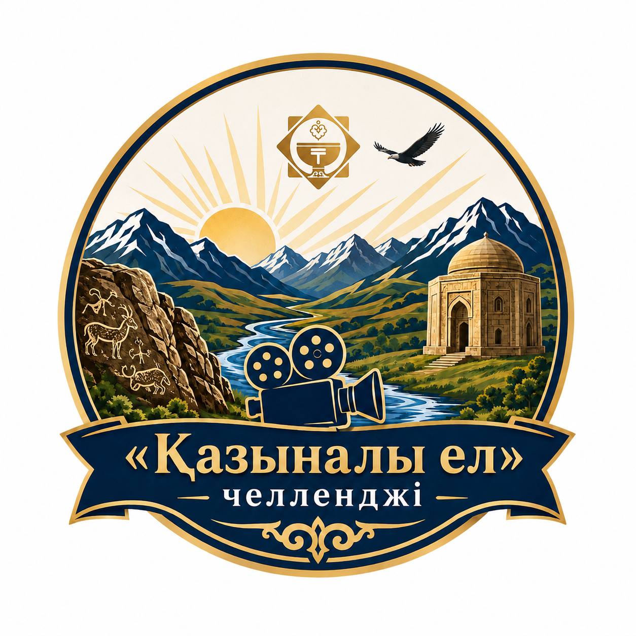 Объявляем челлендж " Қазына ел”
