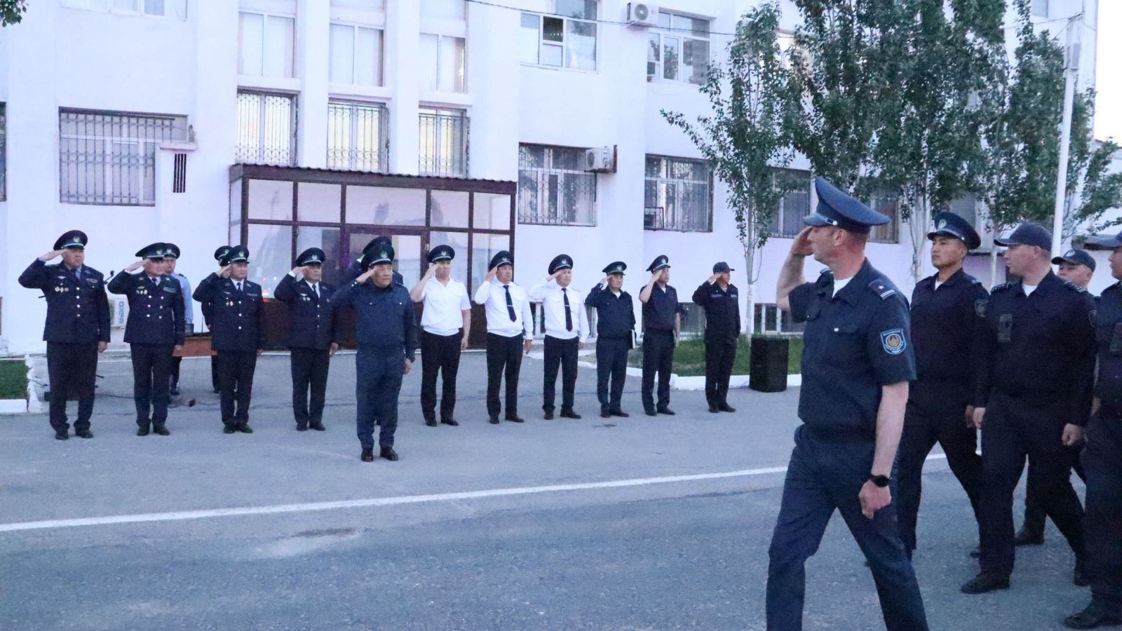 В Кызылорде проведён гарнизонный развод