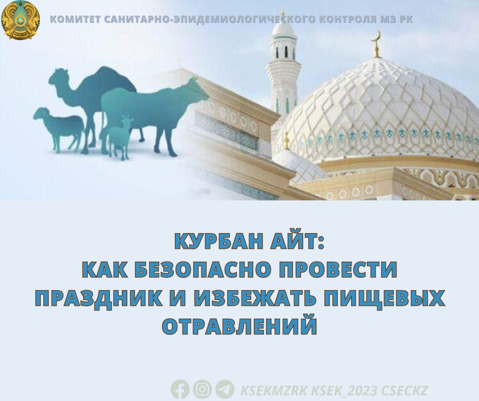Курбан айт: как безопасно провести праздник и избежать пищевых отравлений