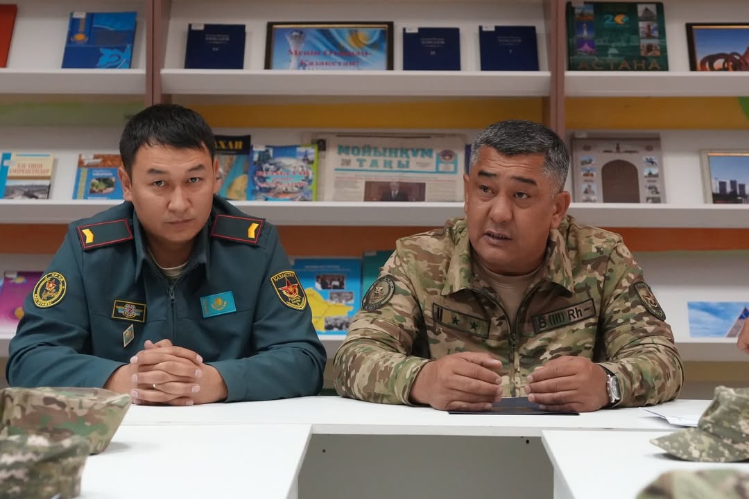 В Мойынкумском районе прошла военно-патриотическая встреча «Единая страна – единая земля»