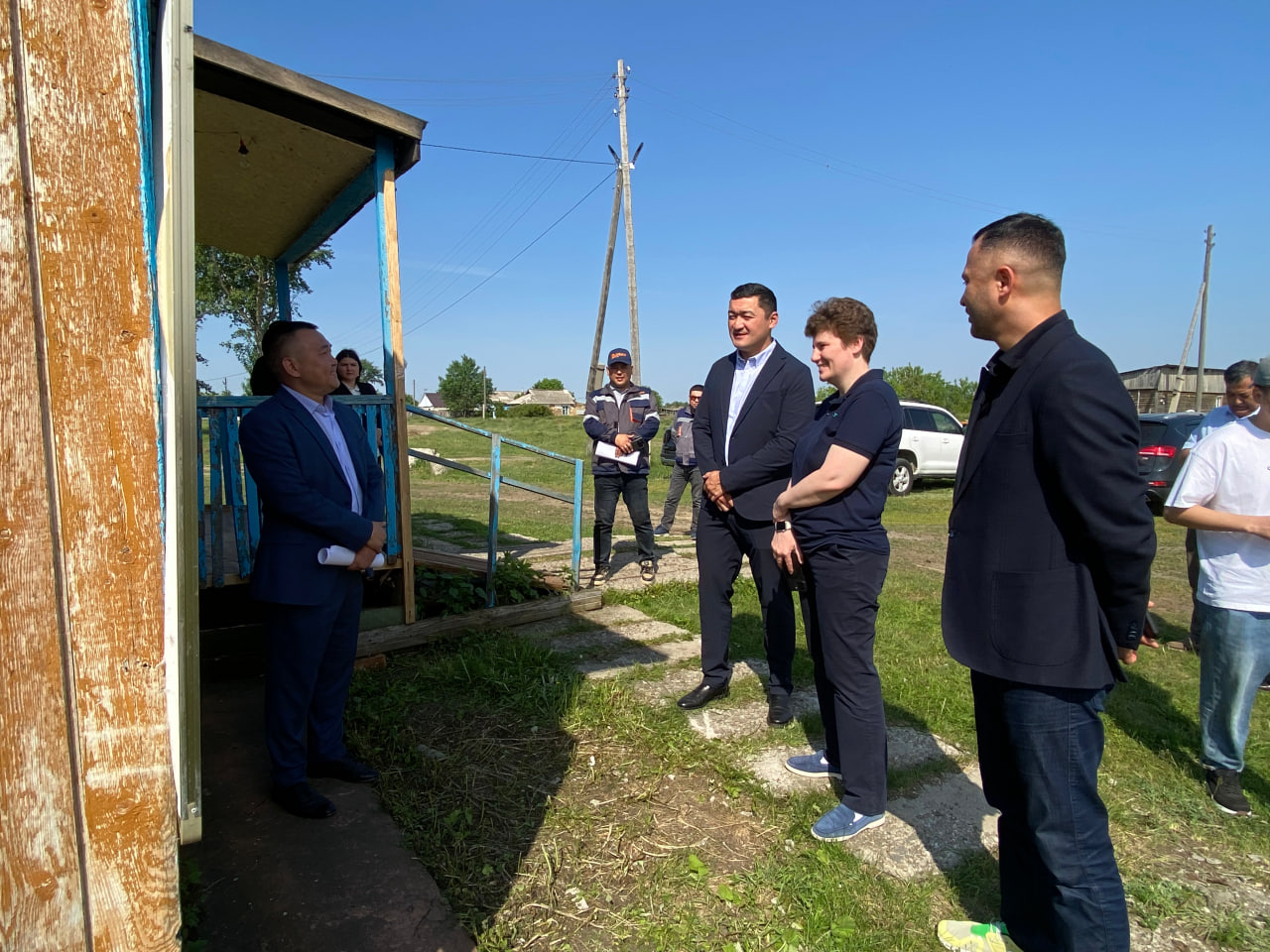 Қостанай облысындағы Басбек ауылының тұрғындары алғаш рет интернетке қосылды
