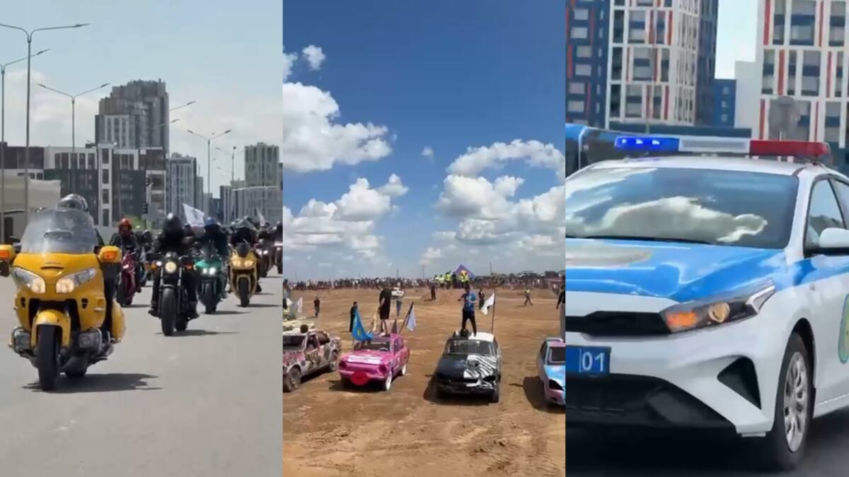 Елордада есірткіге қарсы ауқымды авто-мотошеру ұйымдастырылды