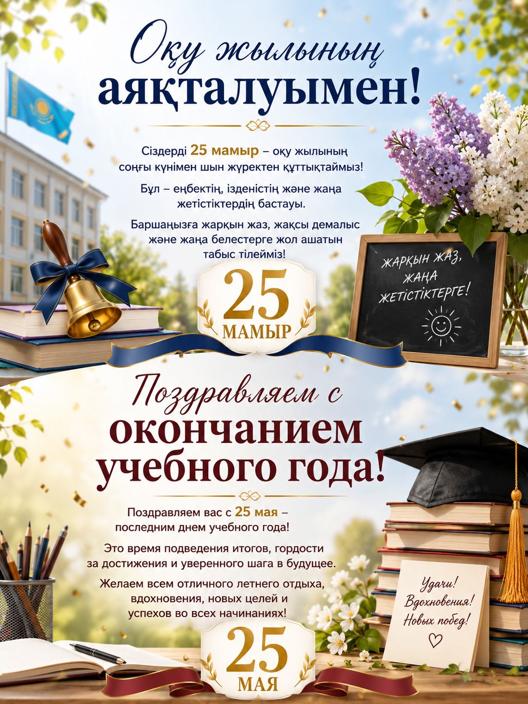 Поздравляем с окончанием учебного года!