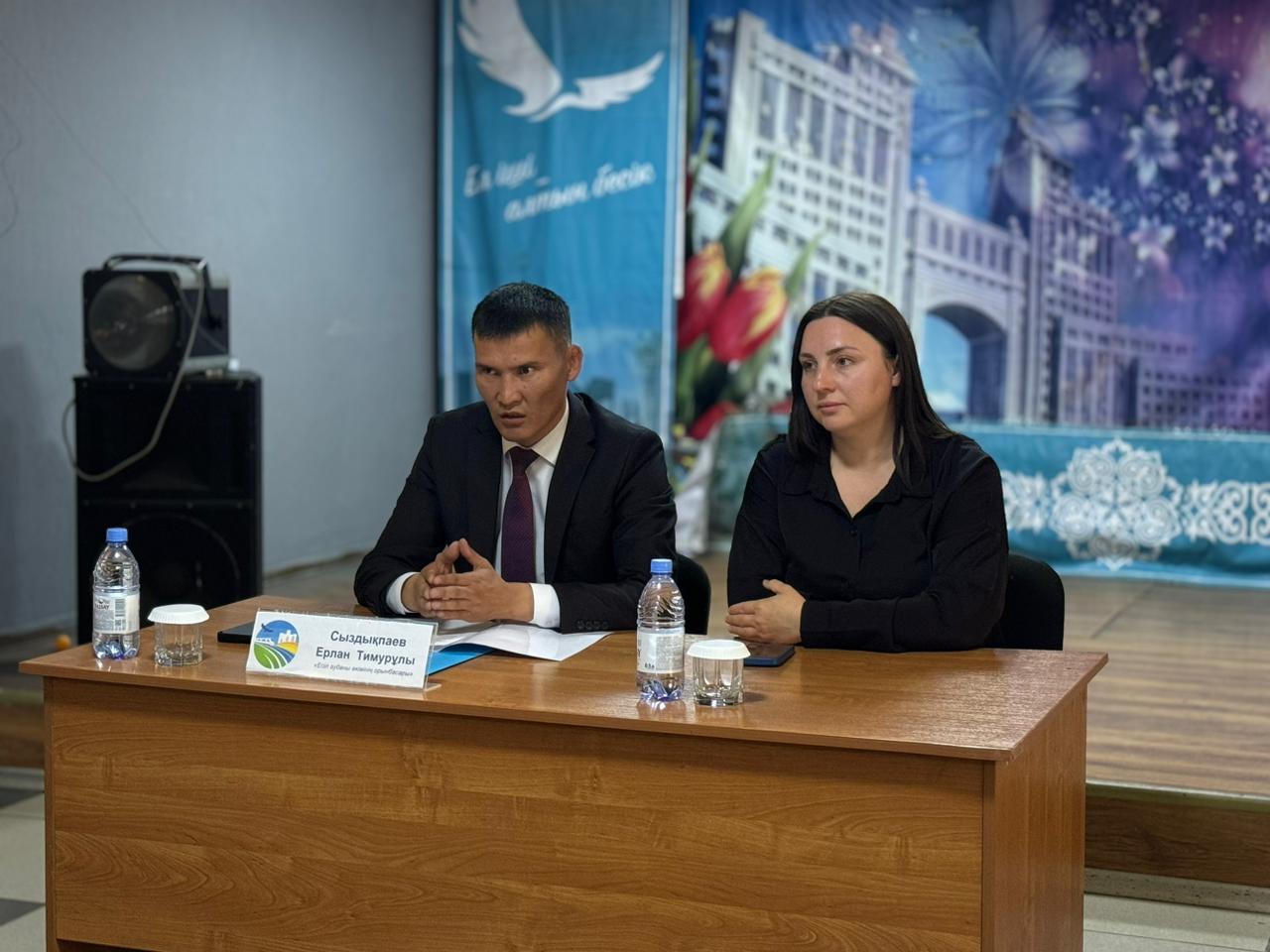 Регулярная встреча с населением в селе Знаменка