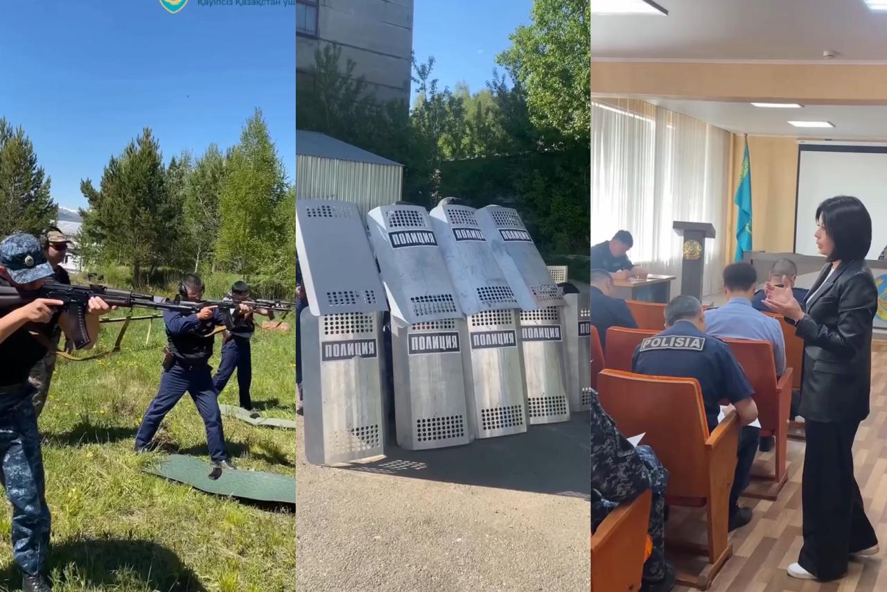 Полицейские ВКО совершенствуют боевую и профессиональную подготовку