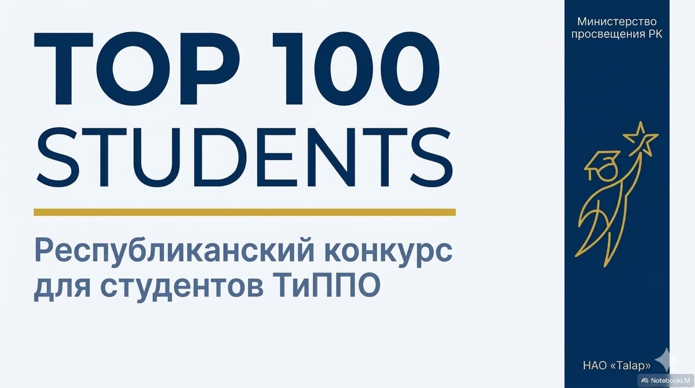 Старт регионального этапа республиканского конкурса «TOП 100 студентов колледжей Республики Казахстан»