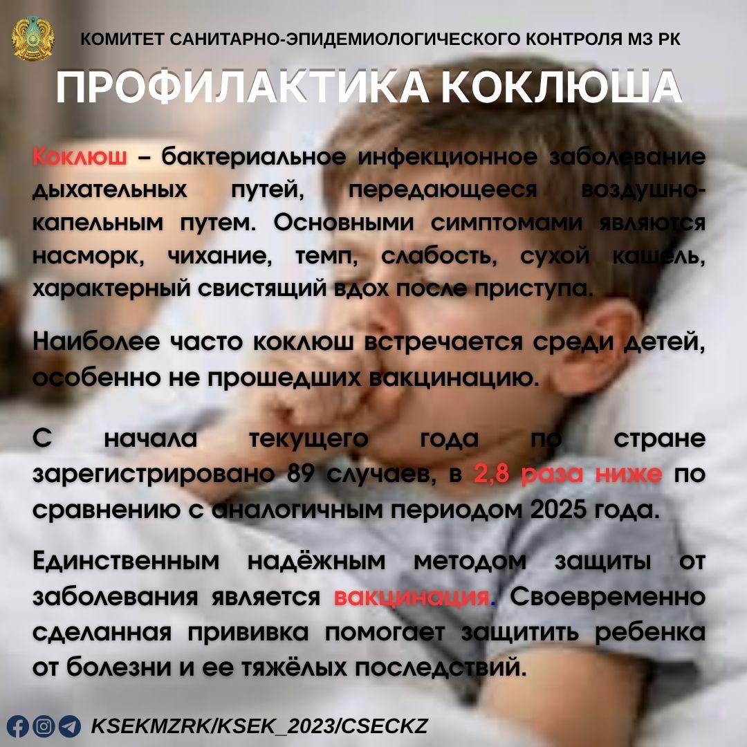 Профилактика коклюша