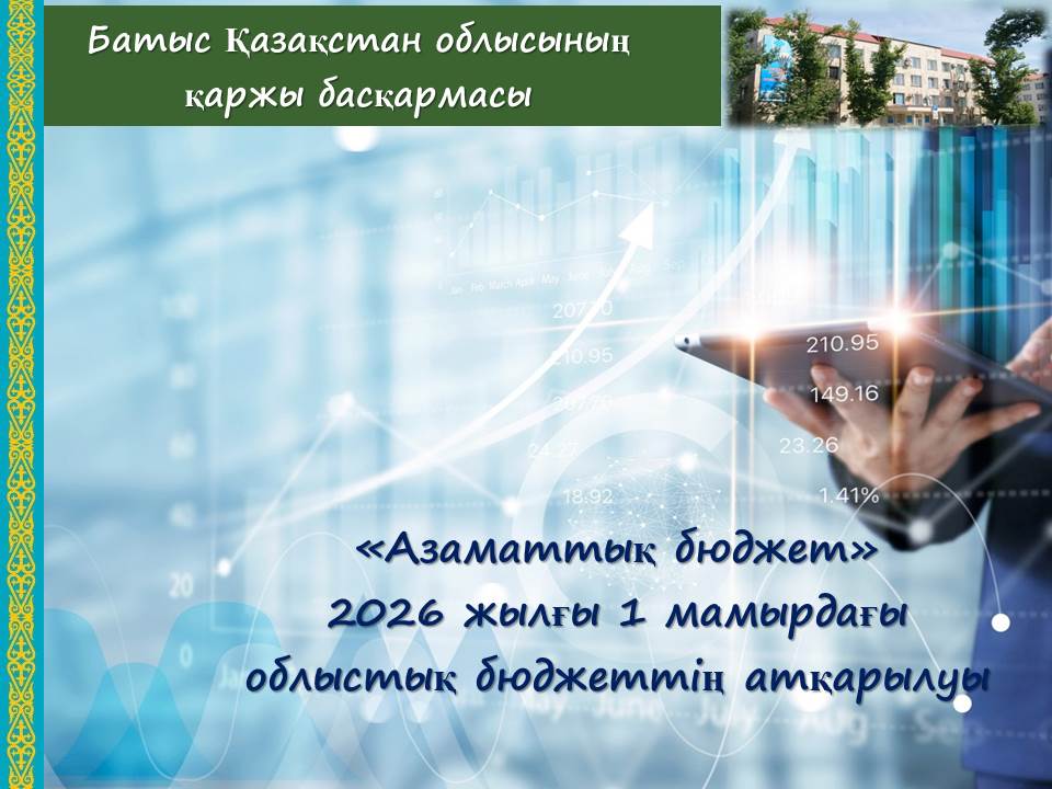 2026 жылдың 1 мамырға азаматтық бюджет (ай сайынғы шолу)