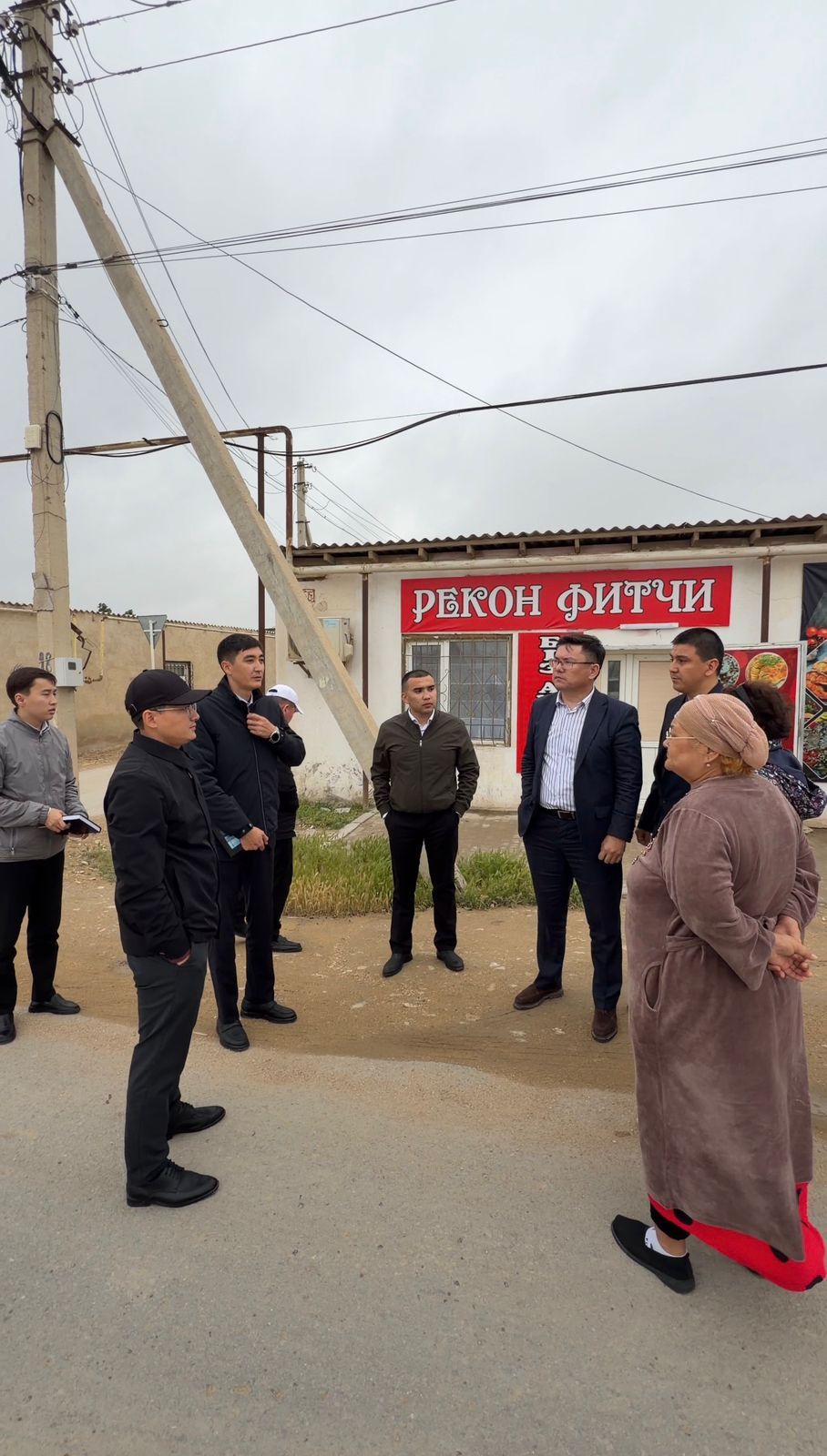 Состоялась встреча с жителями жилого массива рауан