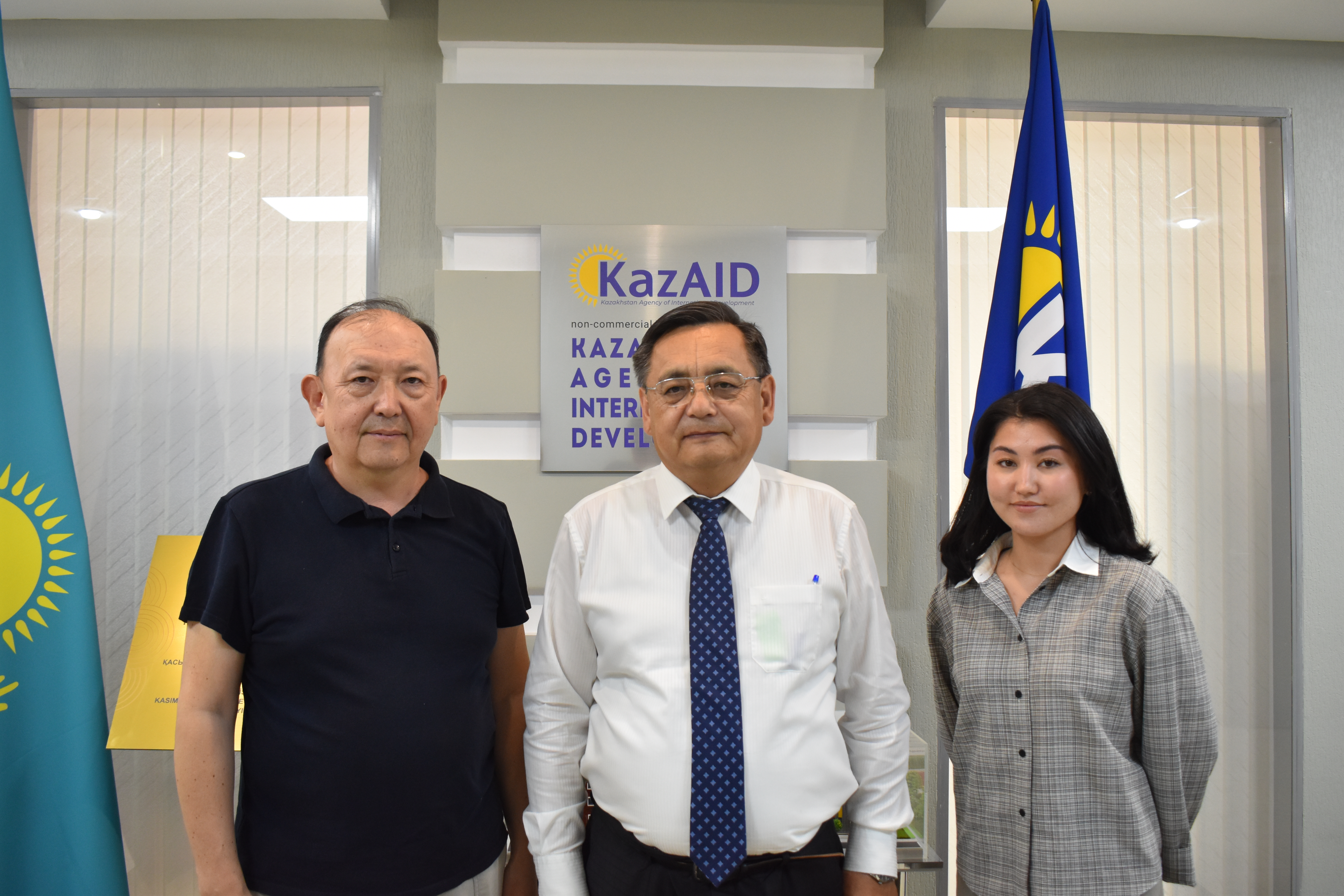 Meeting with the Director of the Union of Organic Producers of Kazakhstan