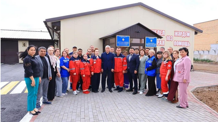 В Сарани открыли новую подстанцию скорой помощи