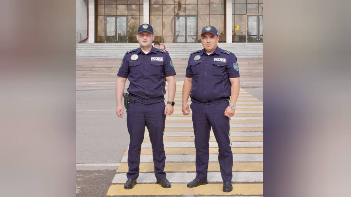 Полицейские спасли ребенка в Караганде