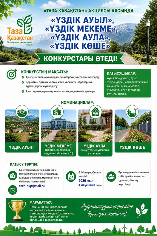 ХАБАРЛАНДЫРУ!