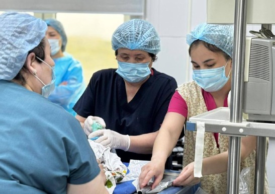Маңғыстауда алғаш рет шала туылған балалардың көру қабілетін сақтайтын операциялар жүргізіле бастады