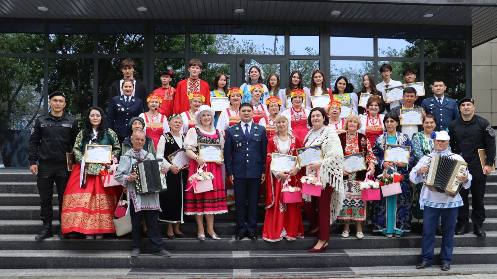 Қызылордалық полицейлер Бірлік күнін атап өтті