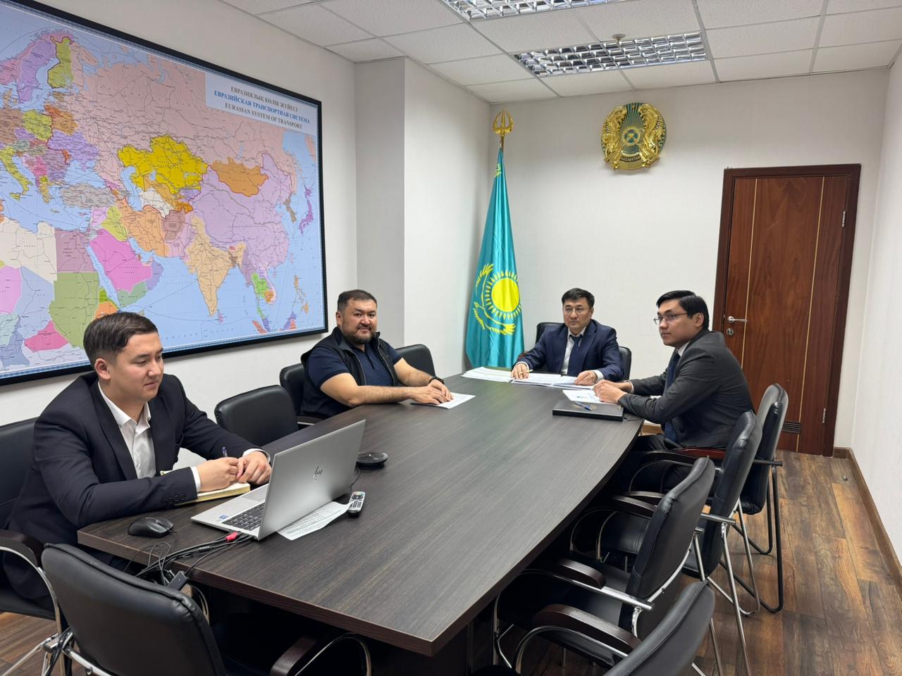 Министерство транспорта провело Оперативный штаб по перевозке зерна