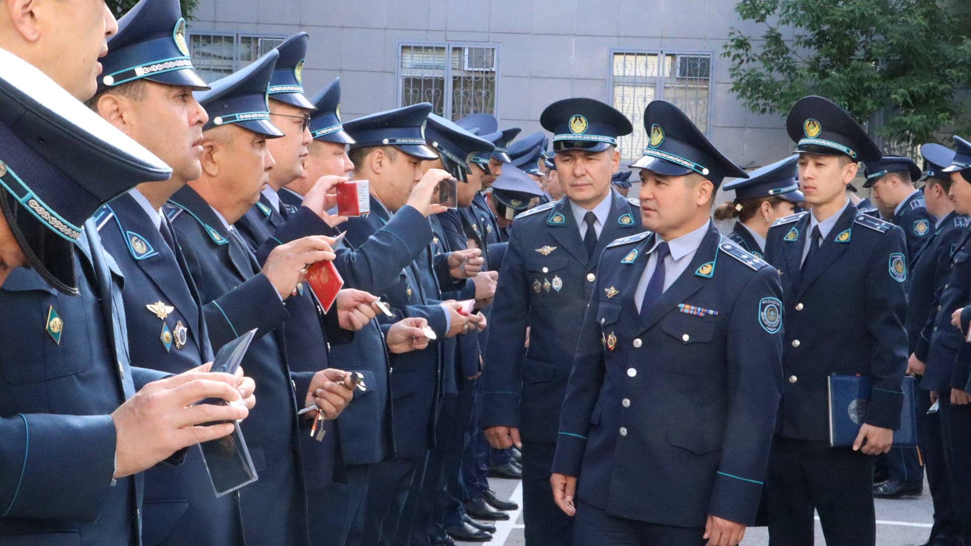 Жеке құрамның қызметке дайындығы тексерілді
