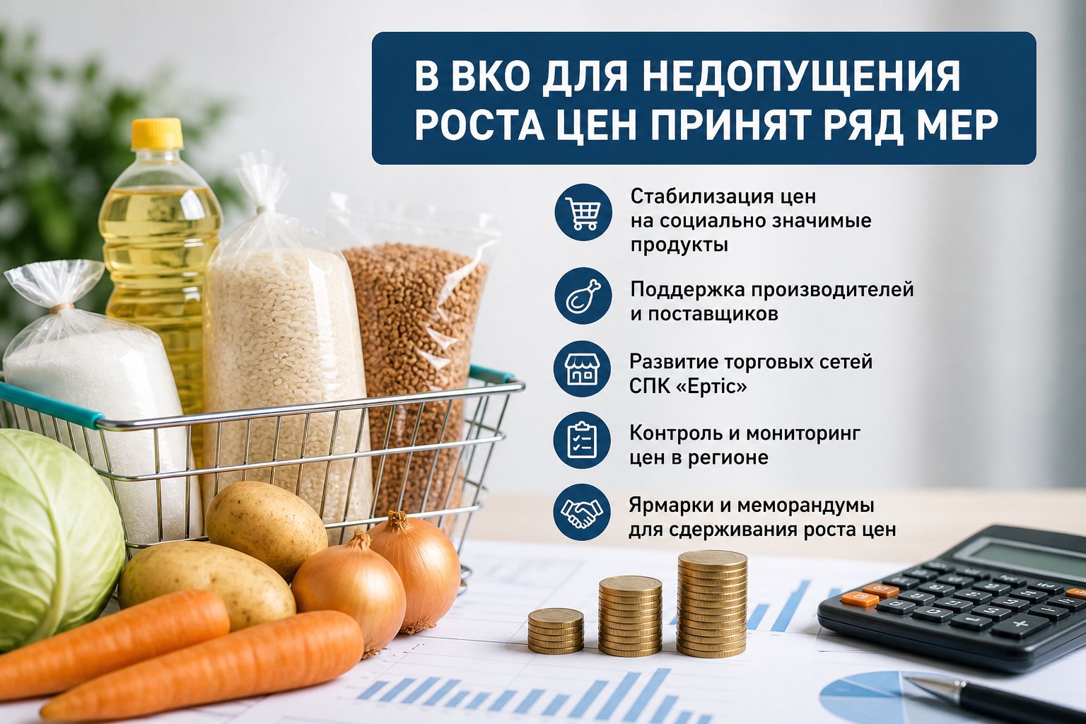 В ВКО для недопущения роста цен принят ряд мер