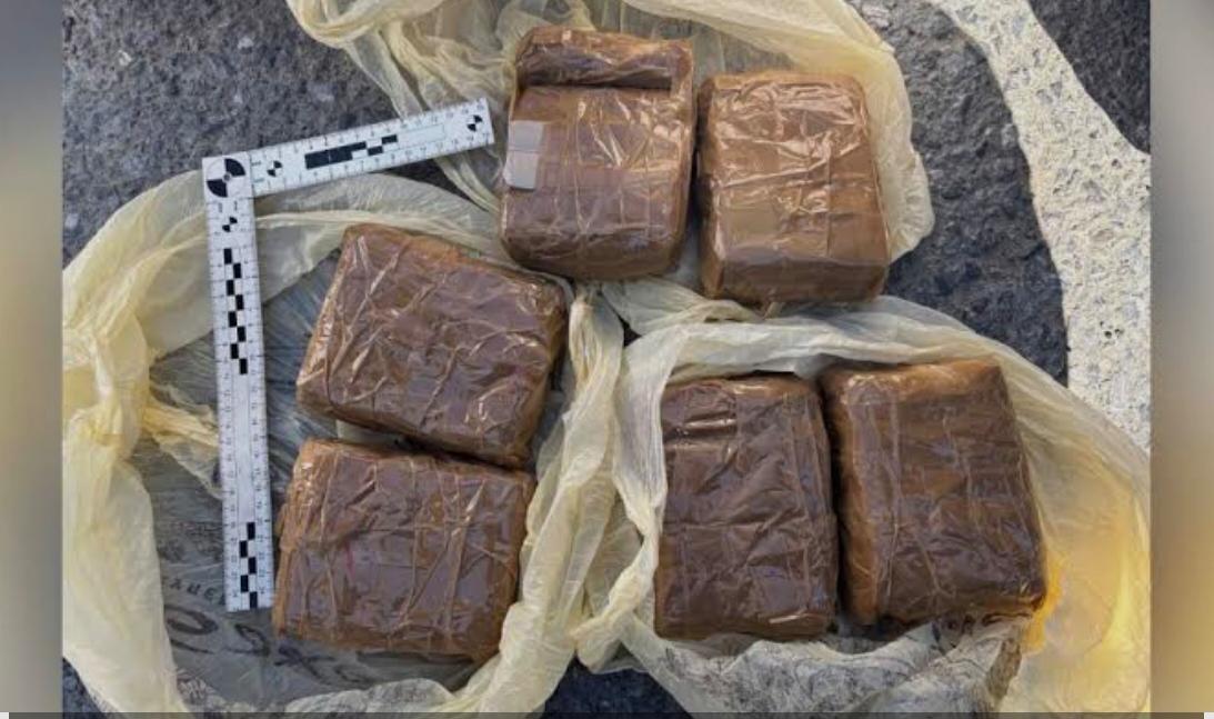Жамбыл облысында полицейлер 3 келіге жуық гашиш есірткі затын тәркіледі