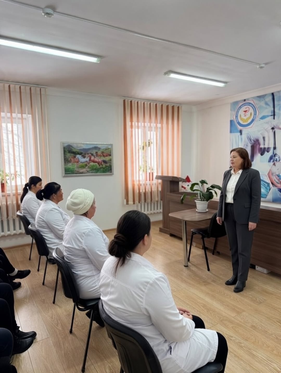 Сайлаушылармен кездесу