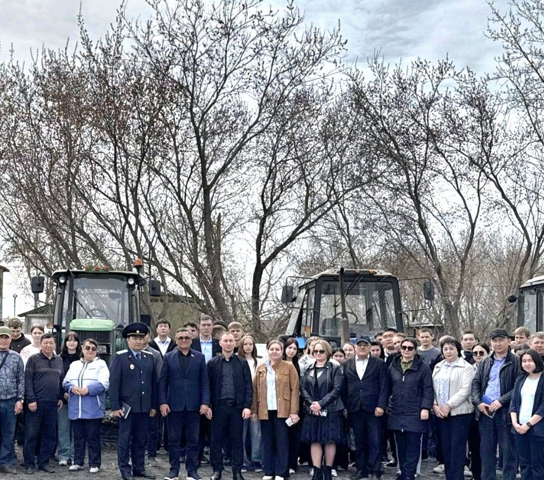 Ауылдағы заң мен тәртіп-қауіпсіздік пен жауапкершілік, еңбек пен дамудың кепілі!»