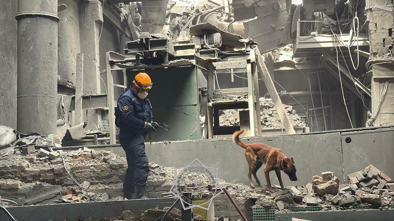 В г.Усть-Каменогорске произошел хлопок на заводе