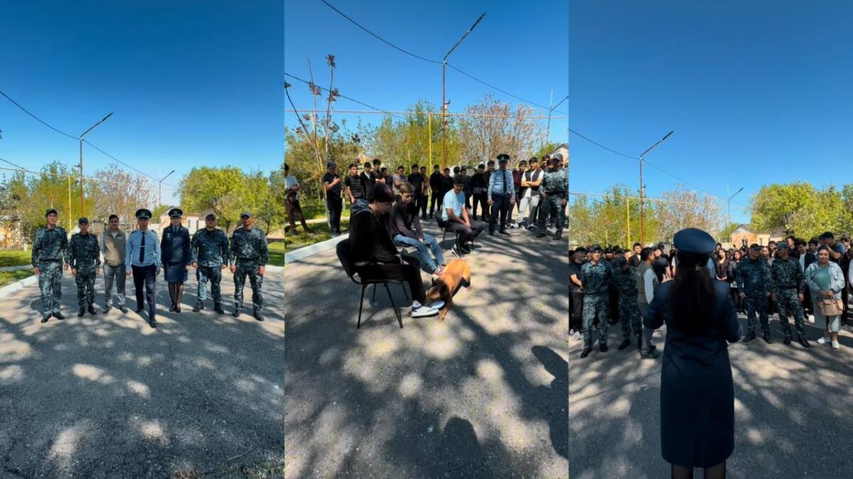 Тараз қаласында "Жастар есірткіге қарсы" профилактикалық акциясы өтті