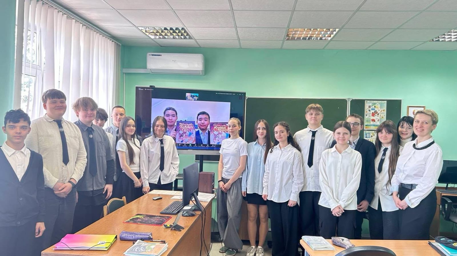 Кітаптар біріктіріледі: Қазақстан мен Беларусь оқушыларының халықаралық онлайн-кездесуі өтті