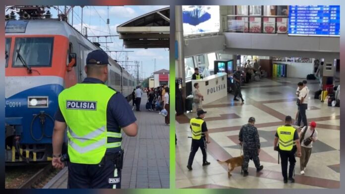 Транспортными полицейскими пресечены факты приставания и незаконного предпринимательства на станции Алматы-1
