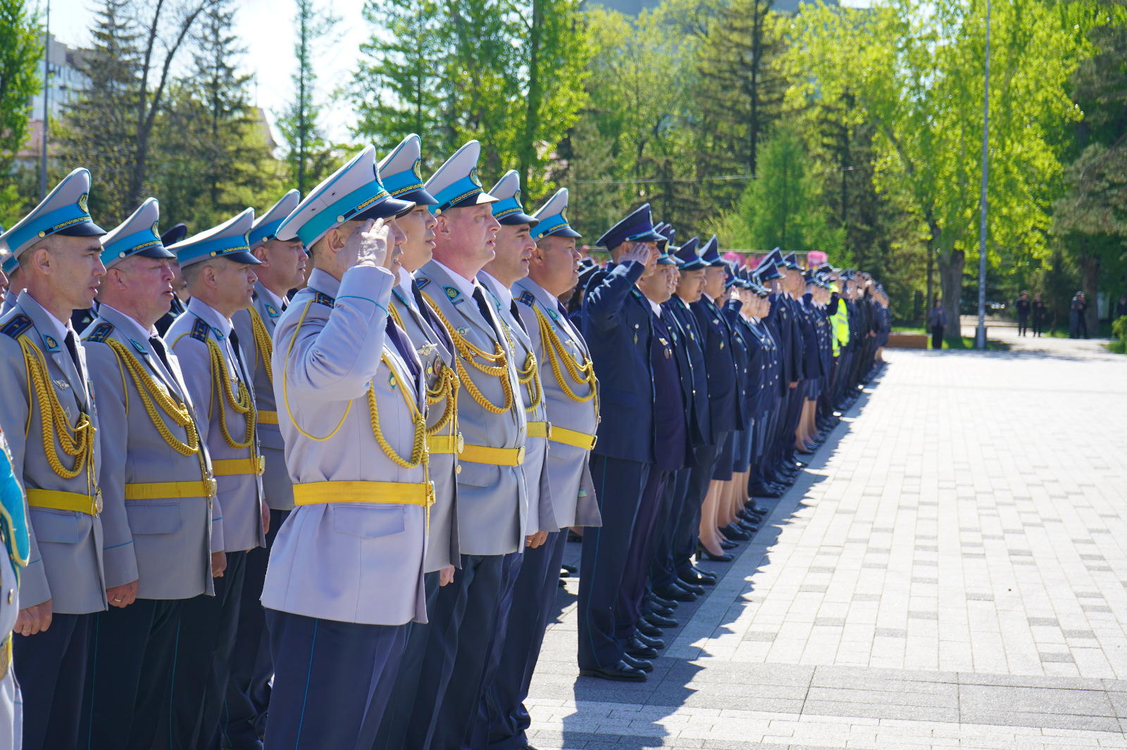 СҚО-да төрт полиция офицеріне полковник шені берілді