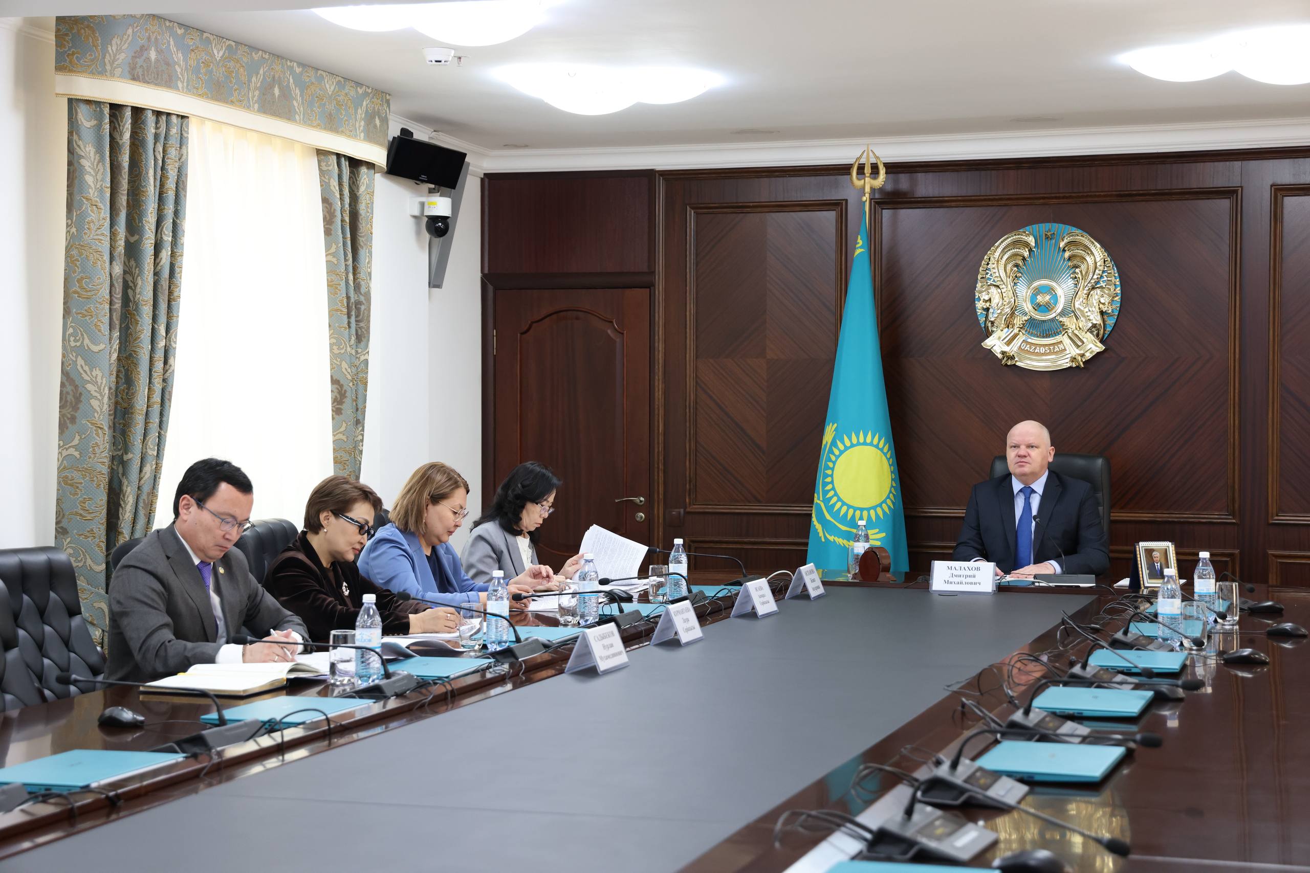 Жоғары Сот Кеңесінің Төрағасы Дмитрий Малахов азаматтарды жеке қабылдау өткізді