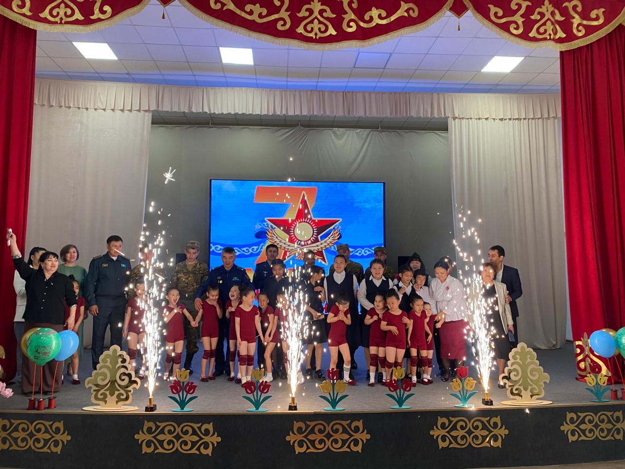 Сарыжар ауылында Отан қорғаушылар күні салтанатты түрде атап өтілді.