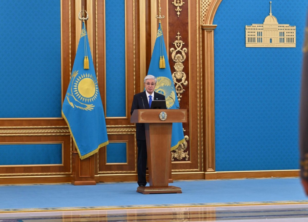 Президент мемлекеттік марапат және әскери шен тапсыру рәсімінде сөз сөйледі