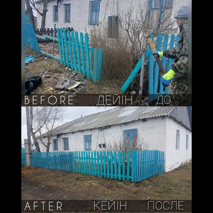 Новонежин ауылдық округі әкімі аппаратының қызметкерлері Жосалы ауылында сынған қоршауды жөндеу жұмыстарын жүргізді. Аталған жұмыс ауыл аумағын абаттандыруға бағытталды.
