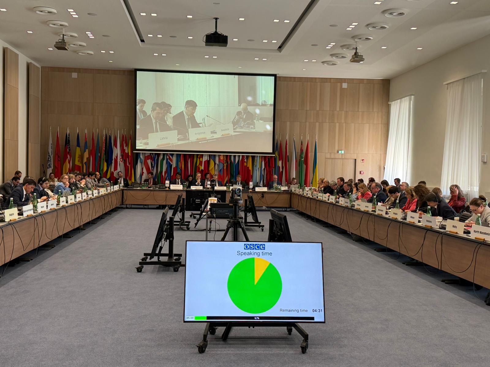 Қазақстан ЕҚЫҰ-да Өңірлік экологиялық саммиттің  нәтижелерін ұсынды