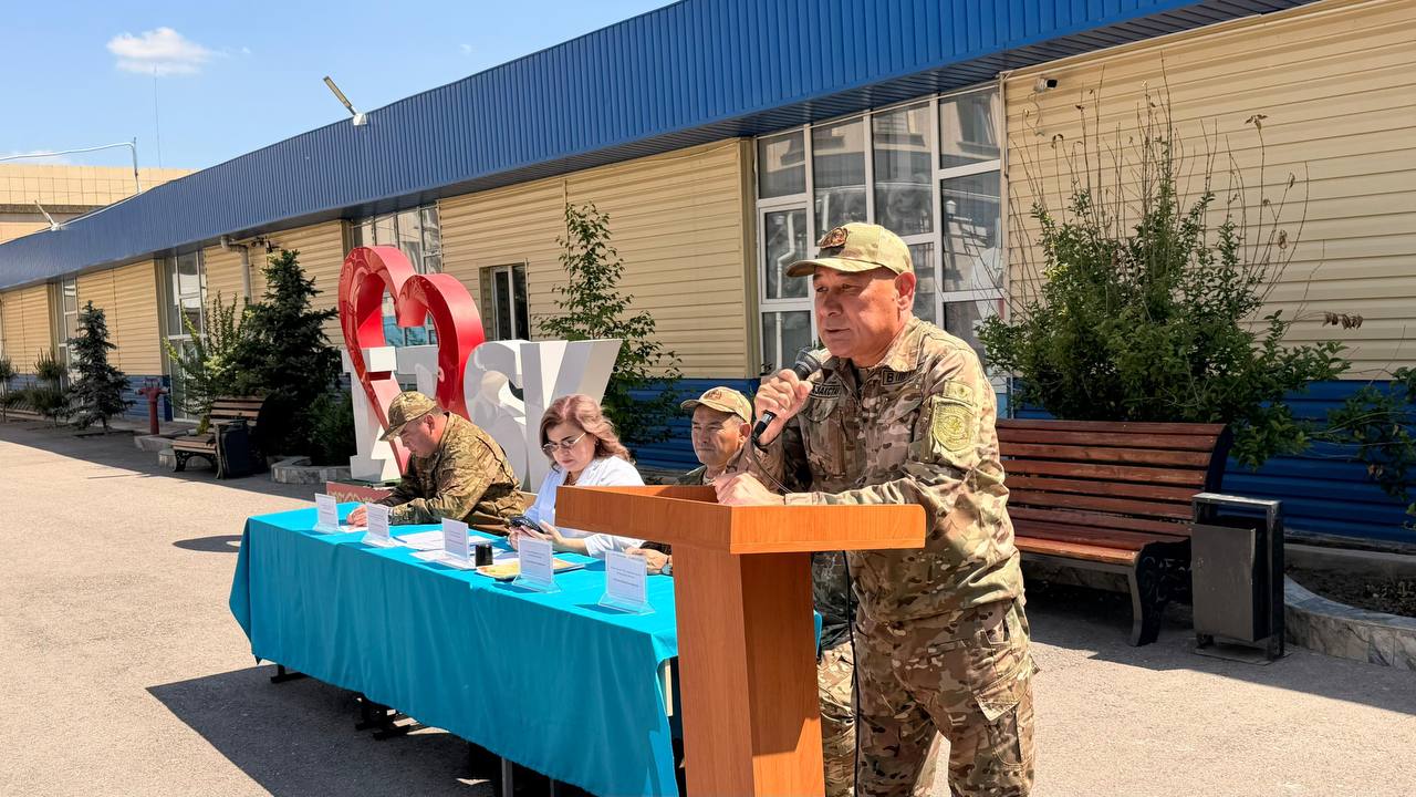 Отан қорғаушылар күні қарсаңында колледж  студенттеріне үгіт-насихат жүргізілді