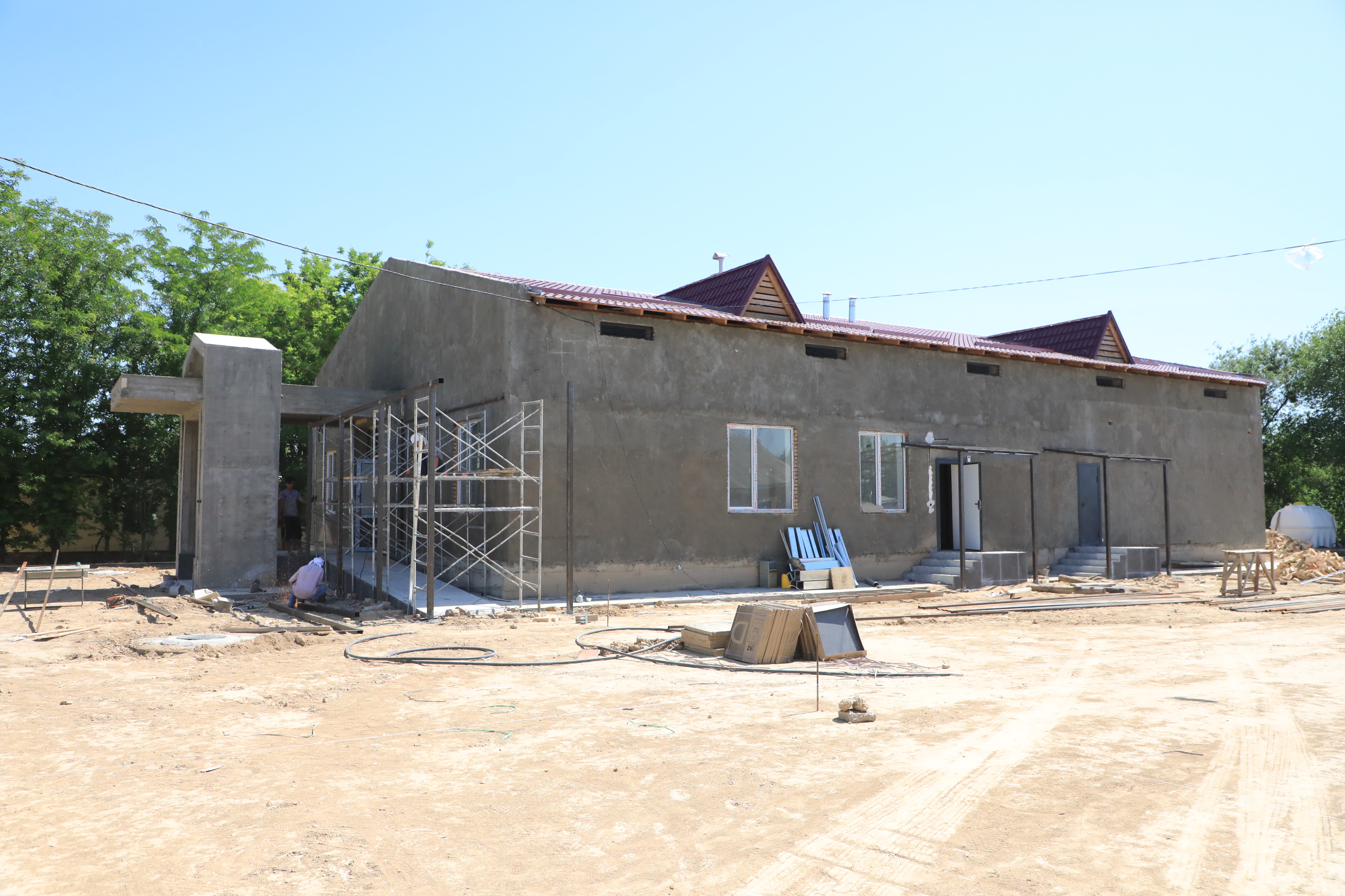 САРЫАҒАШ: МӘДЕНИЕТ ЕЛДІ МЕКЕНІНДЕ ЖАҢА МӘДЕНИЕТ ҮЙІНІҢ ҚҰРЫЛЫСЫ БАҚЫЛАУДА